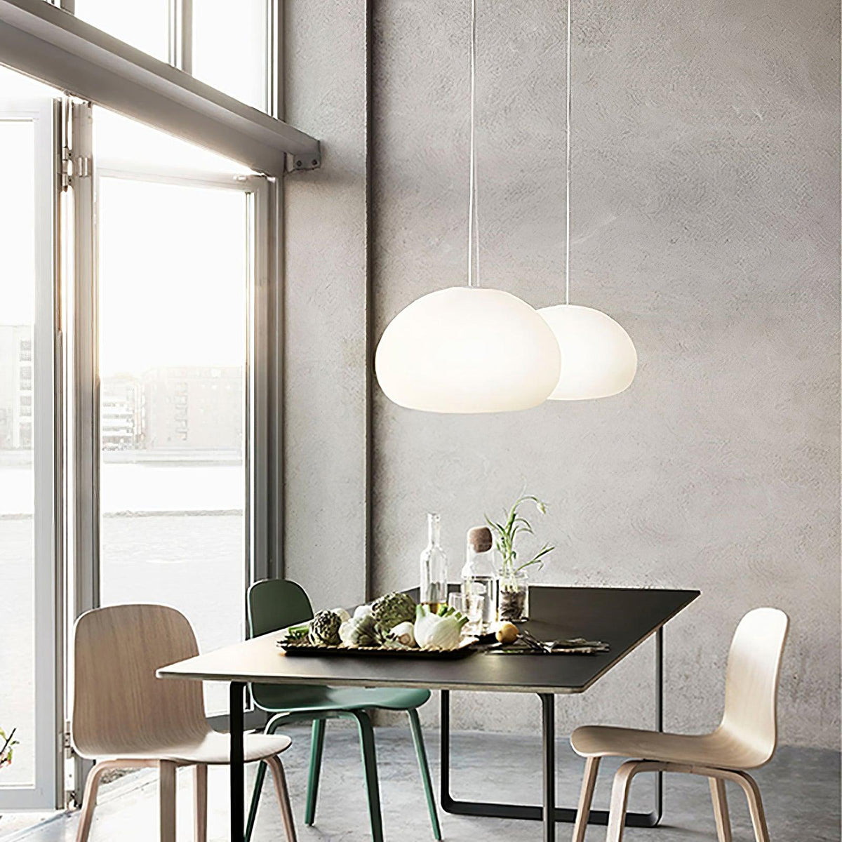 Zerina Suspension en Verre Confortable - Neutralighting