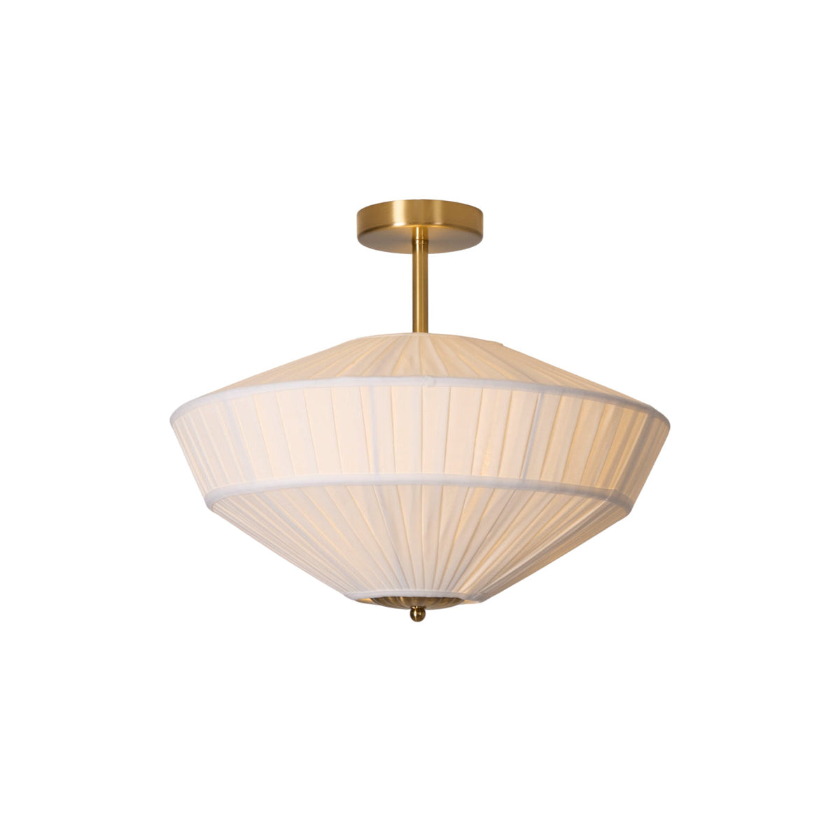 Casoreth Moderne Minimaliste Plissé Métal Tissu Suspension - Neutralighting