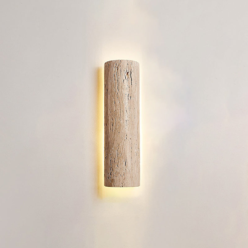 Zemara Moderne Minimaliste Lange Travertin Applique Murale - Neutralighting