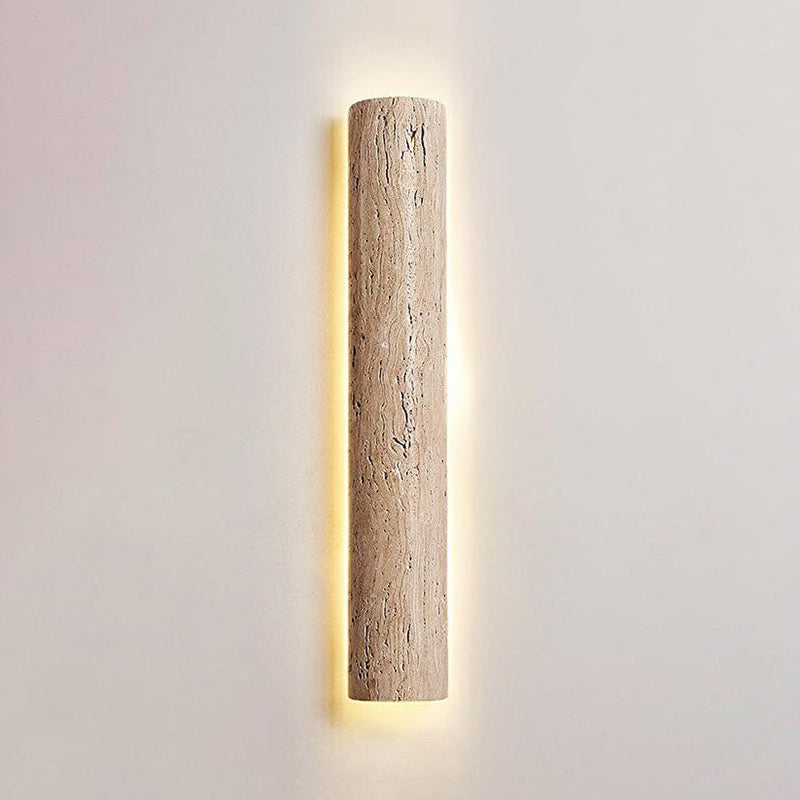 Zemara Moderne Minimaliste Lange Travertin Applique Murale - Neutralighting
