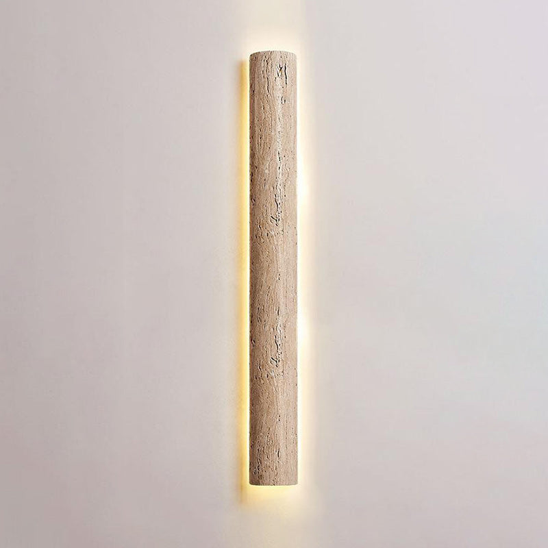 Zemara Moderne Minimaliste Lange Travertin Applique Murale - Neutralighting