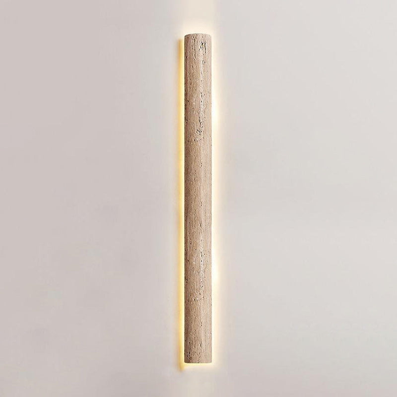 Zemara Moderne Minimaliste Lange Travertin Applique Murale - Neutralighting