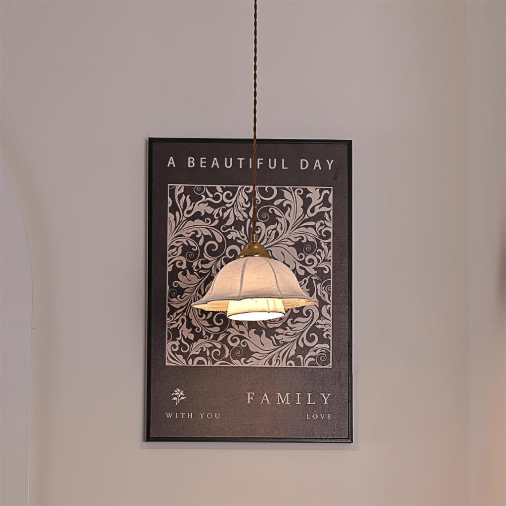 Stella Florale Tissu Suspension - Neutralighting