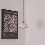 Stella Florale Tissu Suspension - Neutralighting