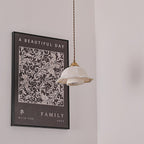 Stella Florale Tissu Suspension - Neutralighting