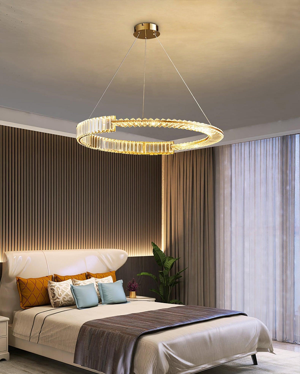 Lustra Lustre Stella Anneau Cristal LED - Neutralighting