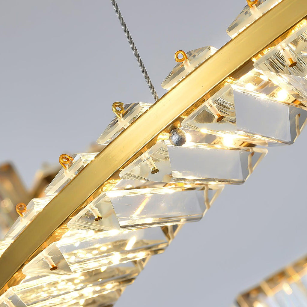 Lustra Lustre Stella Anneau Cristal LED - Neutralighting