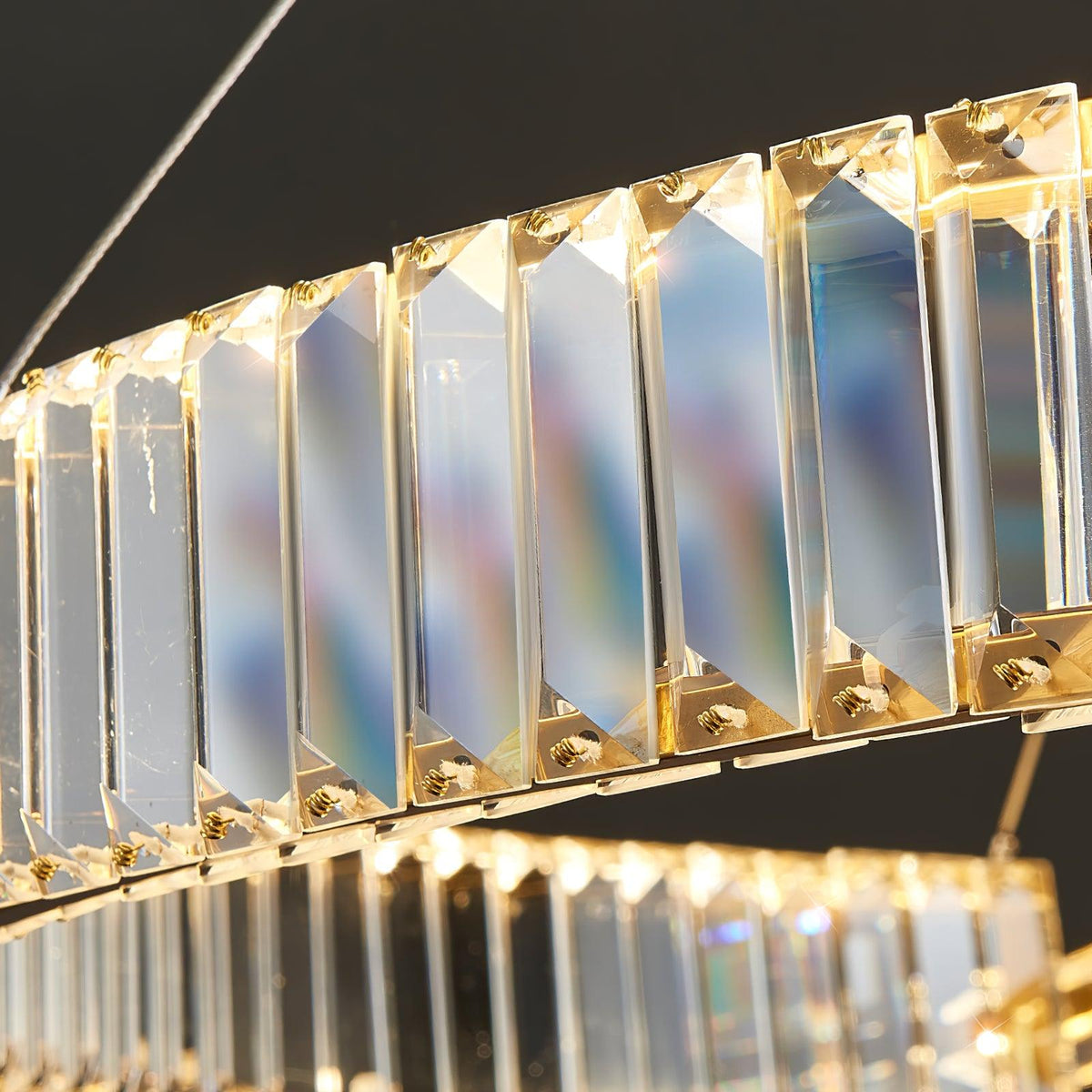 Lustra Lustre Stella Anneau Cristal LED - Neutralighting