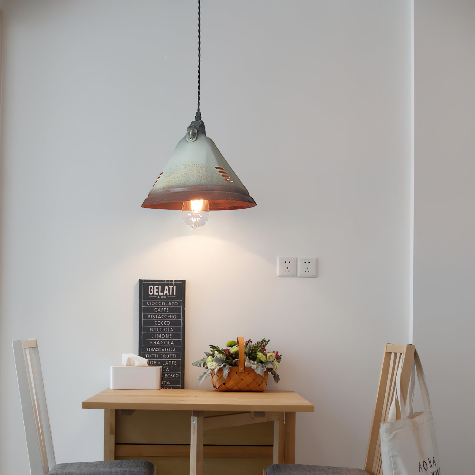 Elorus Ancien Moderne Minimaliste Métal Suspension - Neutralighting