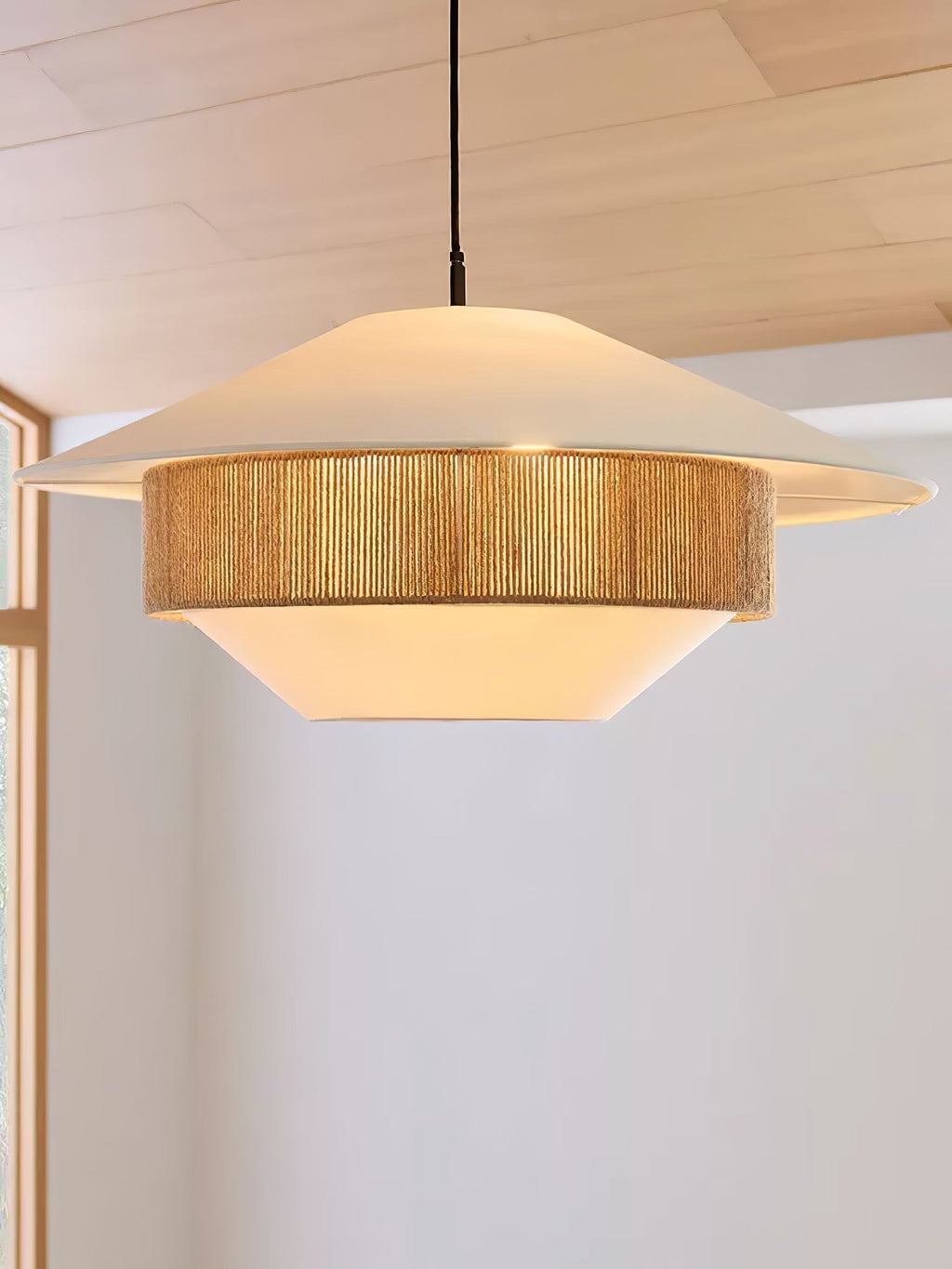 Solis Suspension Moderne en Tissu - Neutralighting