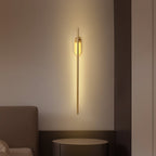 Marissa Applique Murale Bâton Laiton - Neutralighting