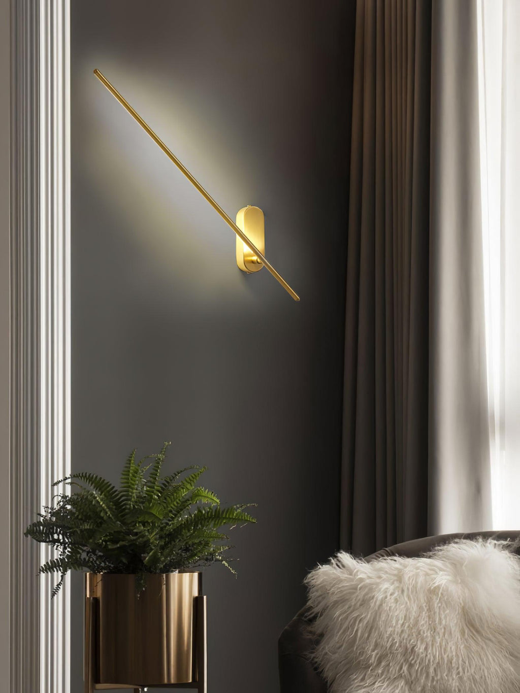 Lustra Wall Lamp Stick Plug In Minimalist - Neutralighting