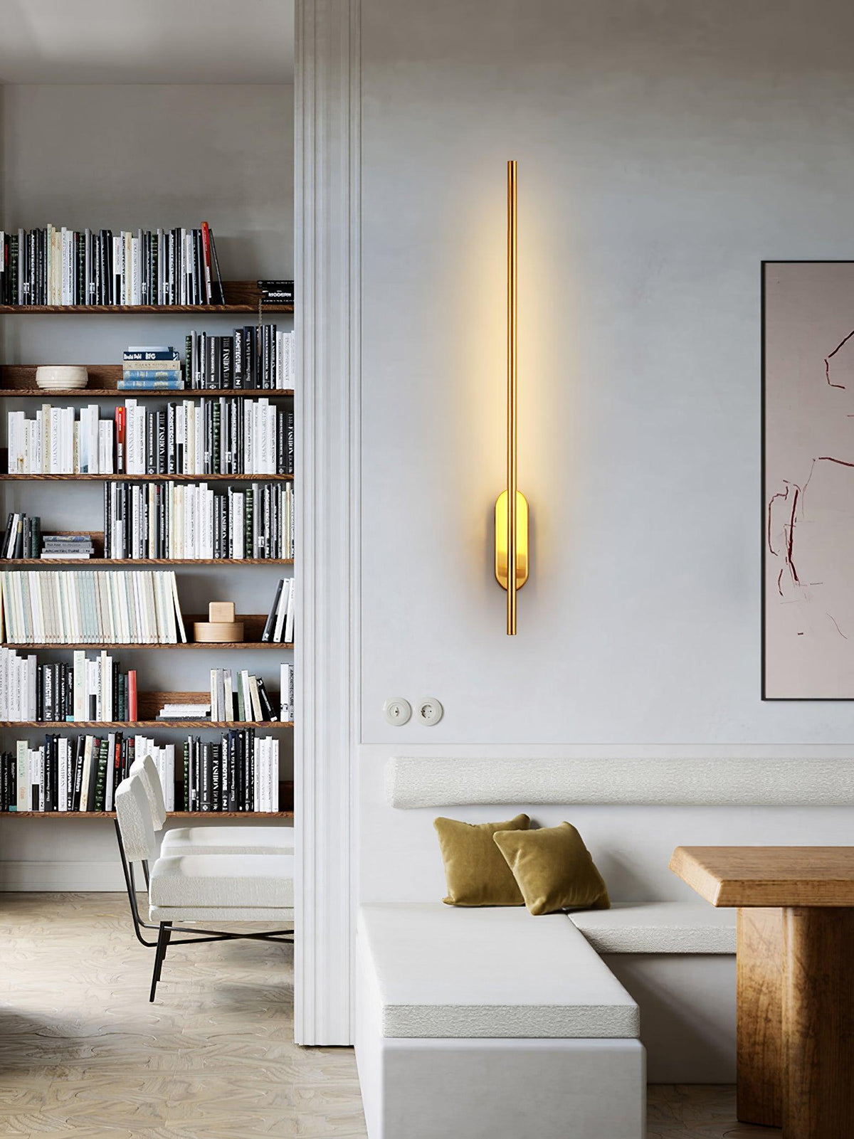 Lustra Wall Lamp Stick Plug In Minimalist - Neutralighting