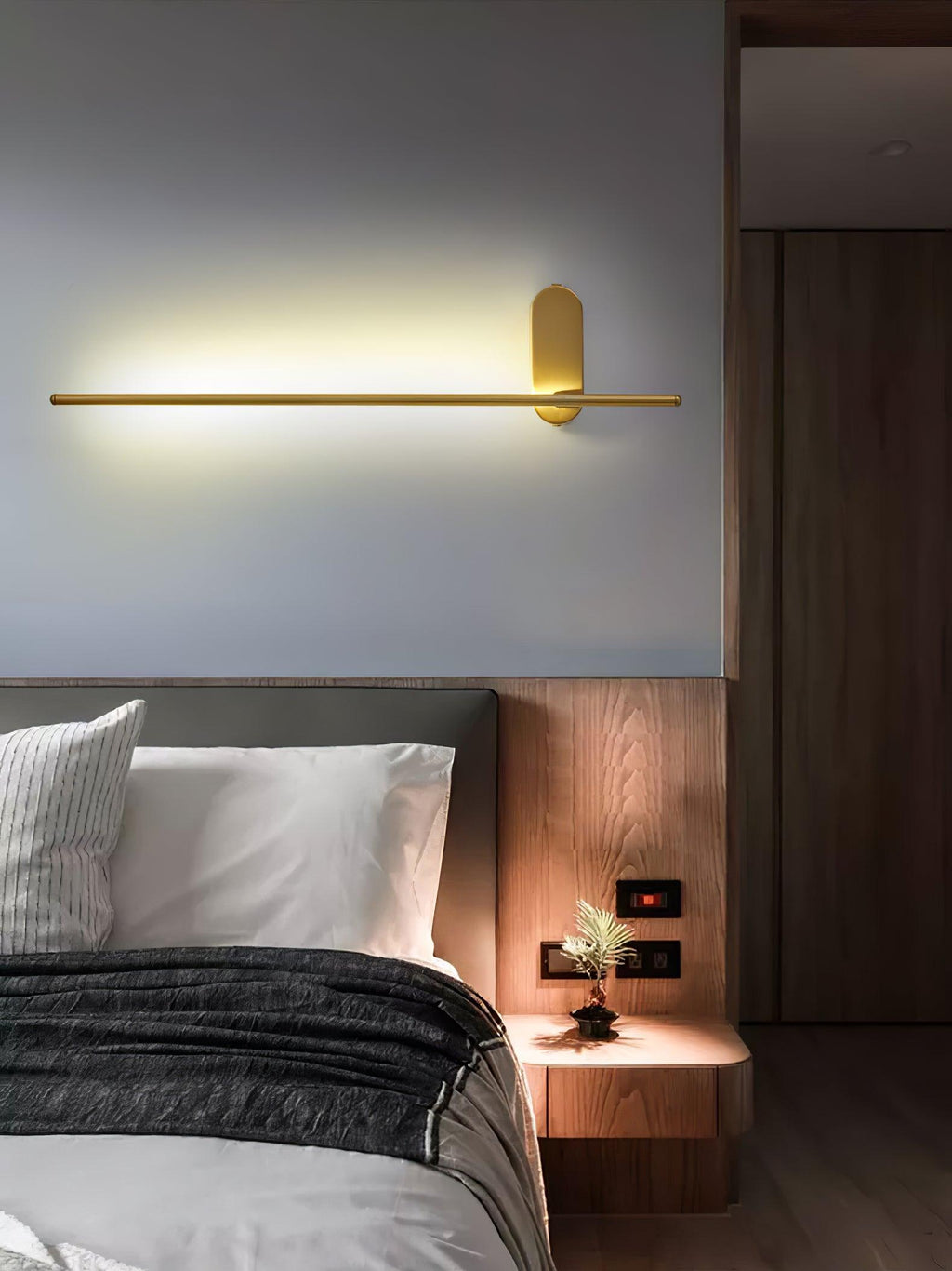 Lustra Wall Lamp Stick Plug In Minimalist - Neutralighting
