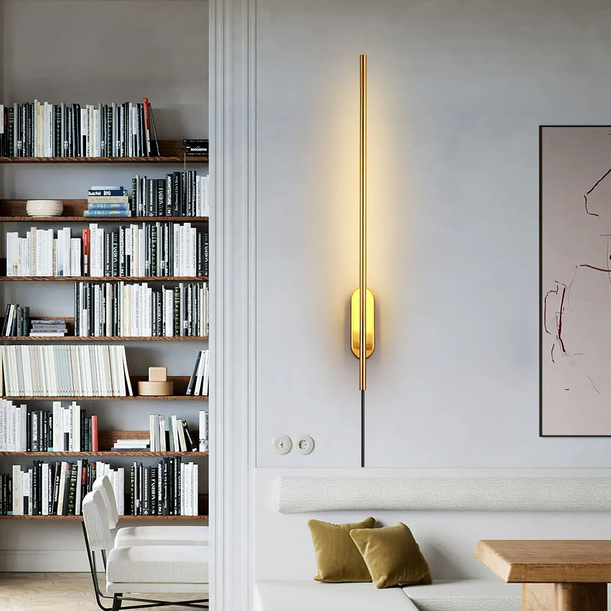 Lustra Wall Lamp Stick Plug In Minimalist - Neutralighting