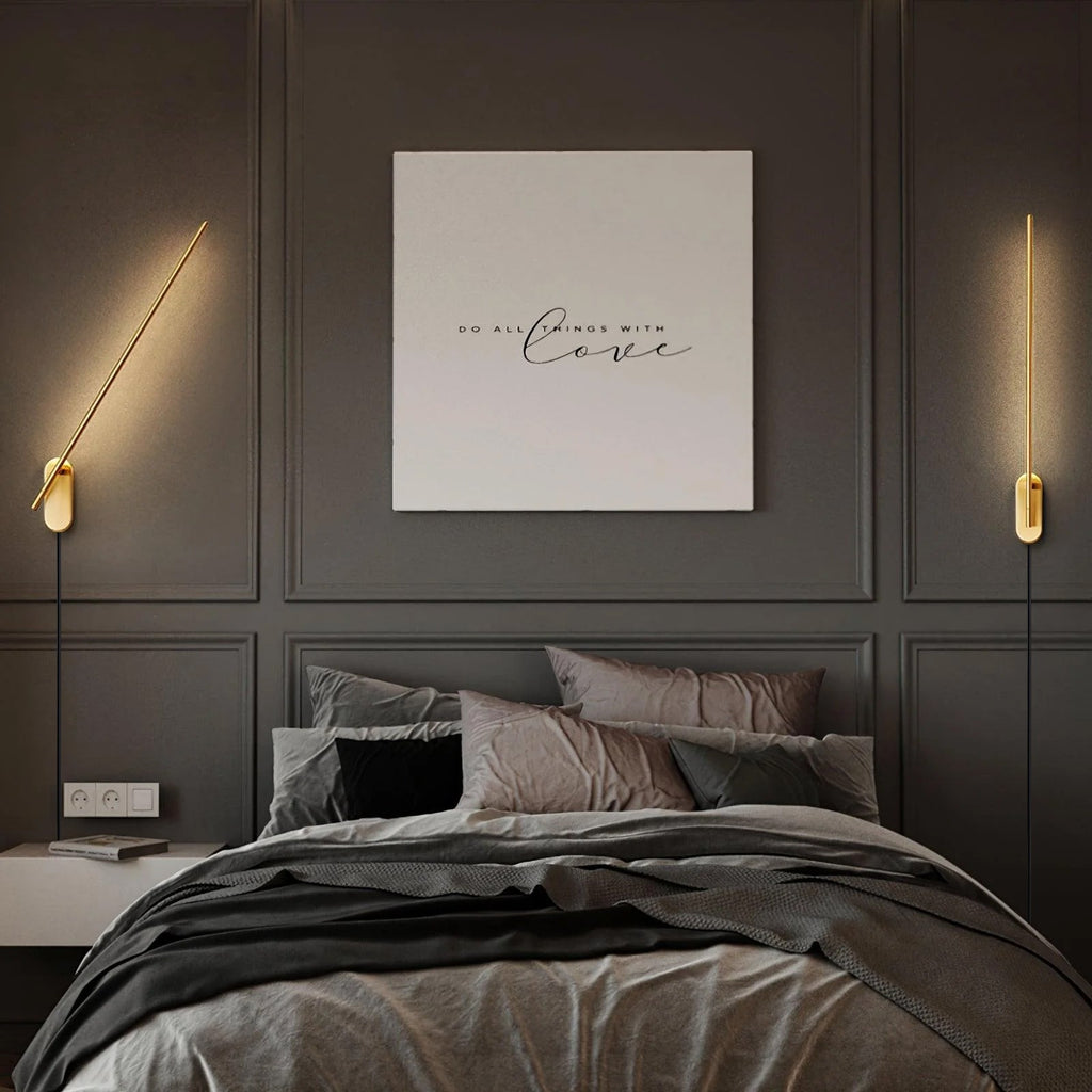 Lustra Wall Lamp Stick Plug In Minimalist - Neutralighting
