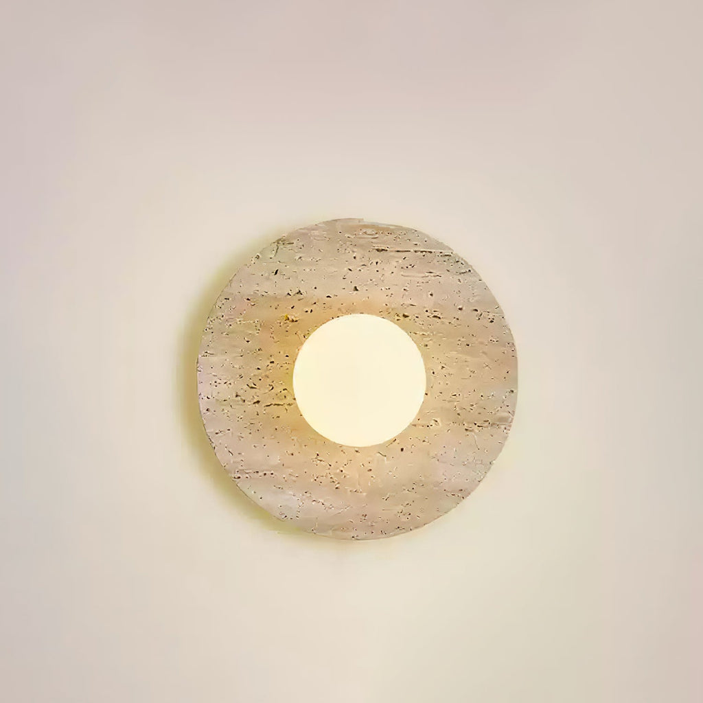 Vephair Bol-Cadre Travertin Luminaire Mural - Neutralighting