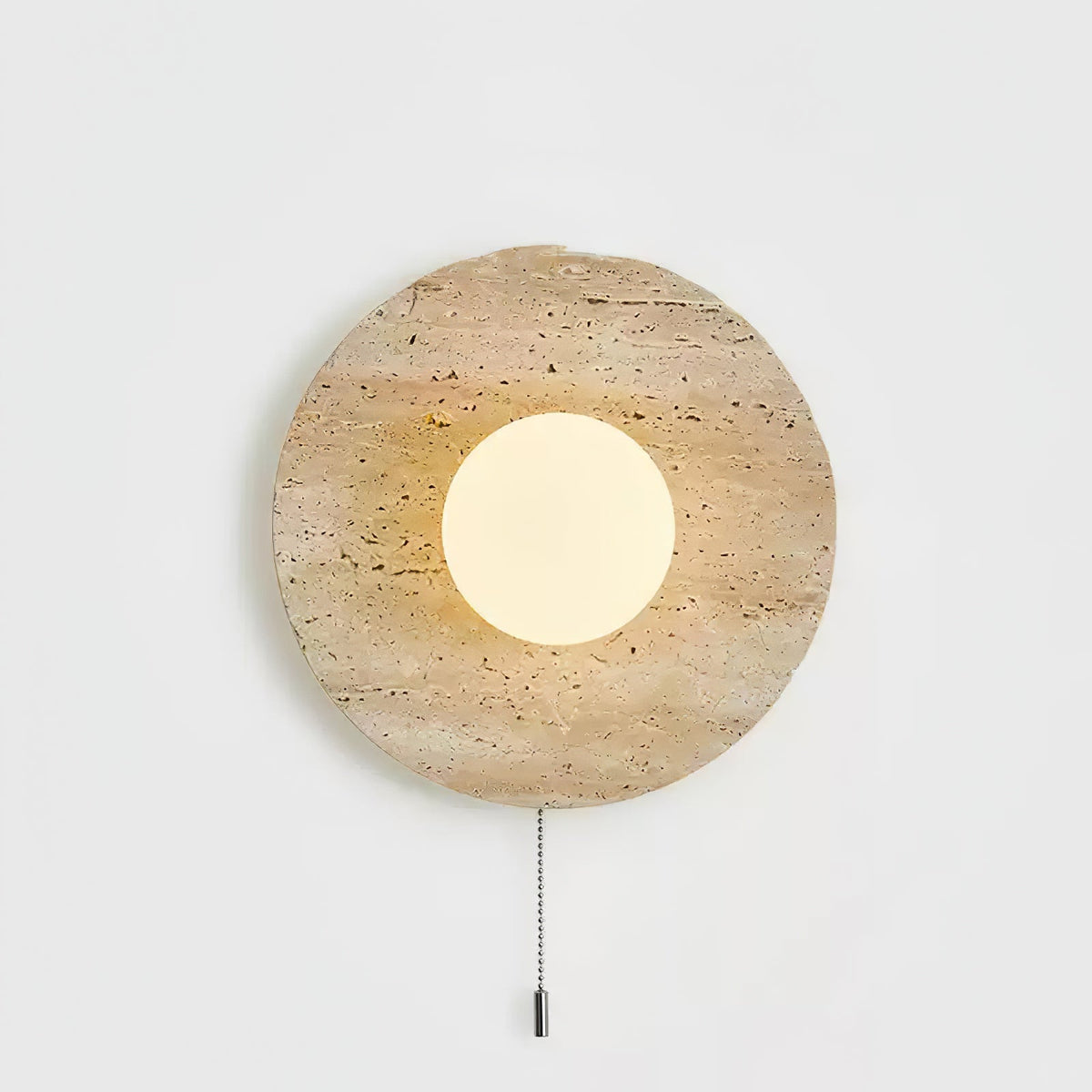 Vephair Bol-Cadre Travertin Luminaire Mural - Neutralighting