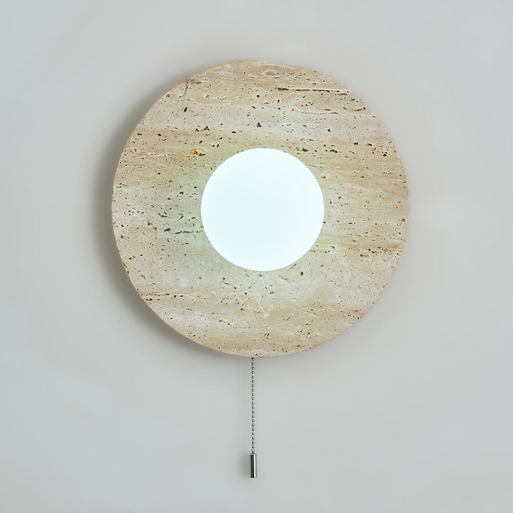Vephair Bol-Cadre Travertin Luminaire Mural - Neutralighting