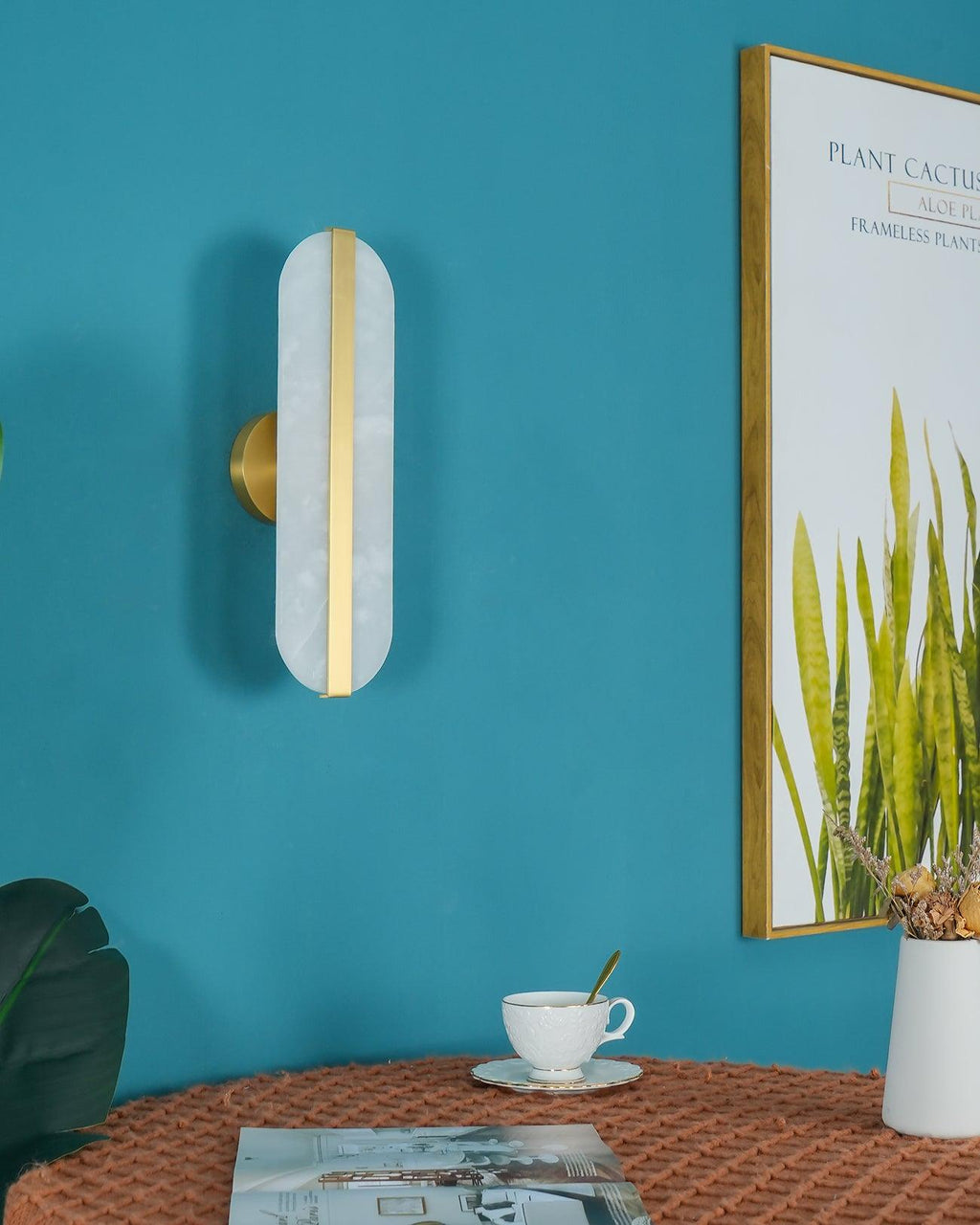 Calura Lampe Murale Double en Albâtre - Neutralighting