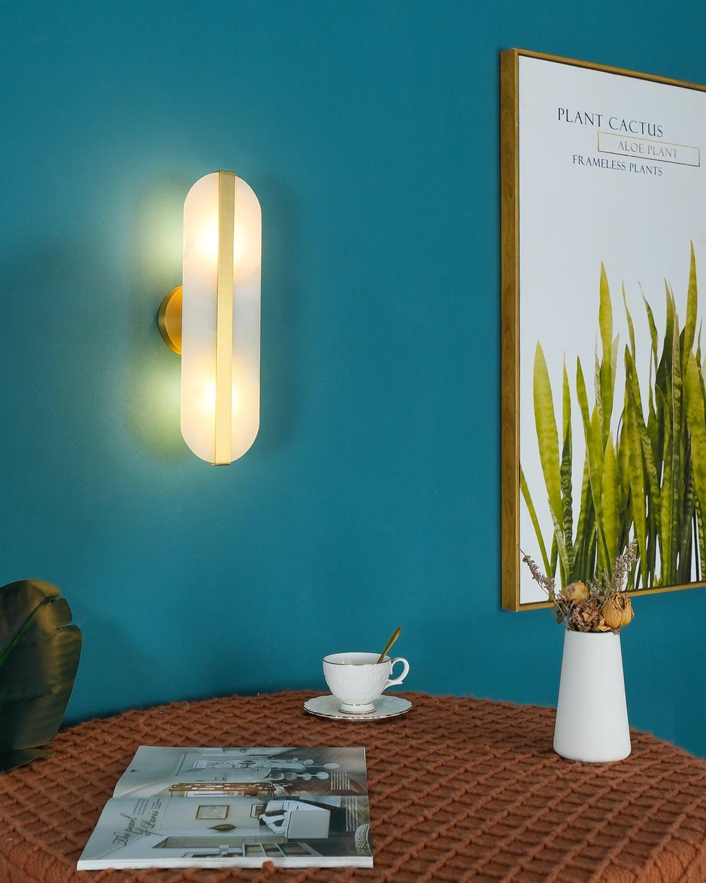 Calura Lampe Murale Double en Albâtre - Neutralighting