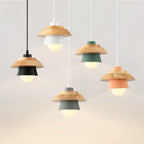 Nadro Lampe Suspendue Moderne en Bois - Neutralighting