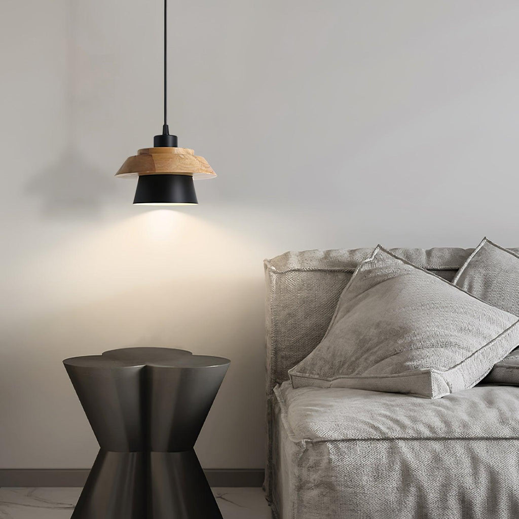 Nadro Lampe Suspendue Moderne en Bois - Neutralighting