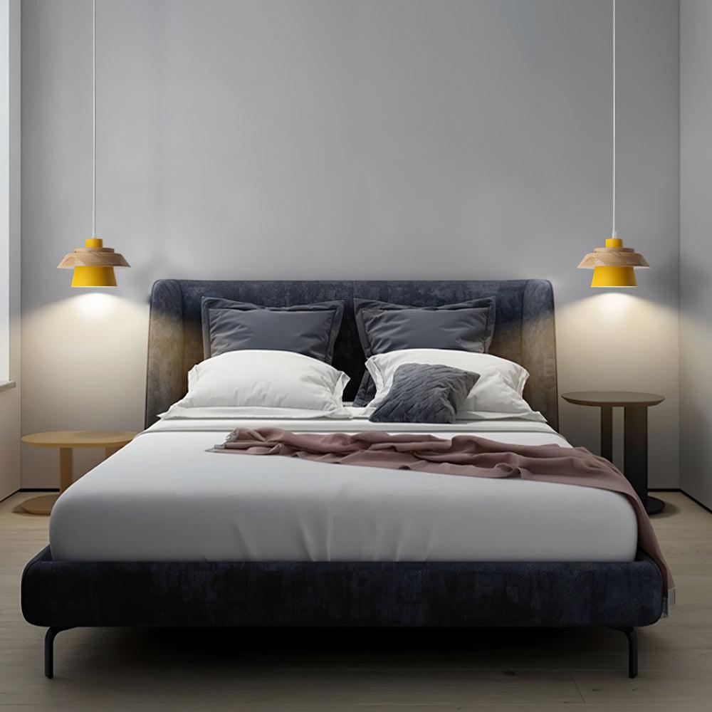 Nadro Lampe Suspendue Moderne en Bois - Neutralighting