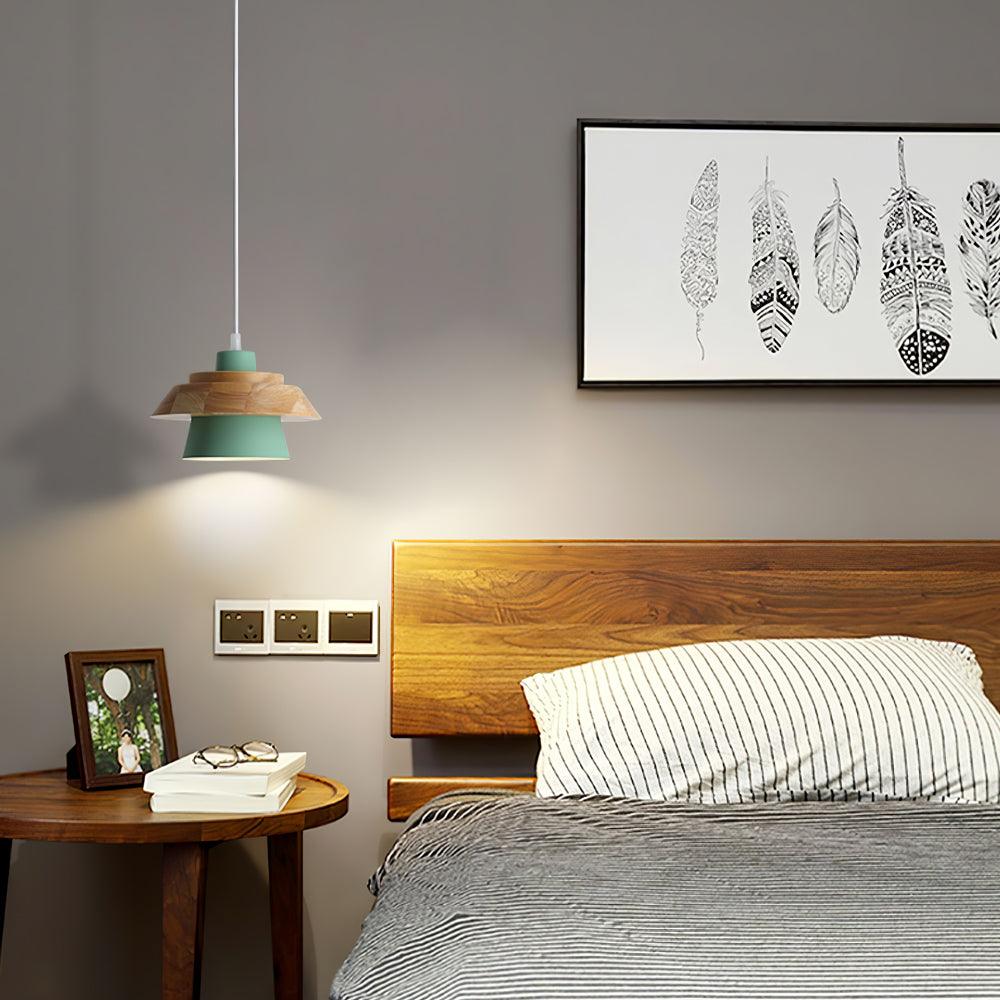 Nadro Lampe Suspendue Moderne en Bois - Neutralighting