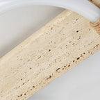 Elmaryra Applique Murale en Travertin Anneau - Neutralighting