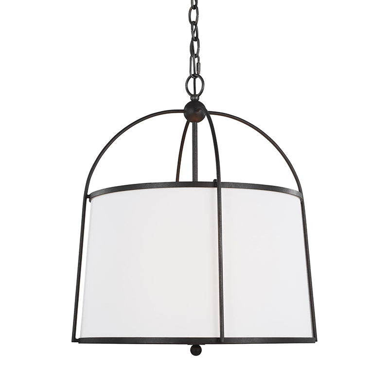 Flare Lampe Suspendue en Métal et Tissu Style Industriel Vintage - Neutralighting
