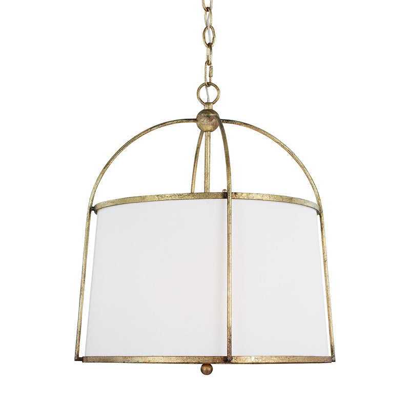 Flare Lampe Suspendue en Métal et Tissu Style Industriel Vintage - Neutralighting