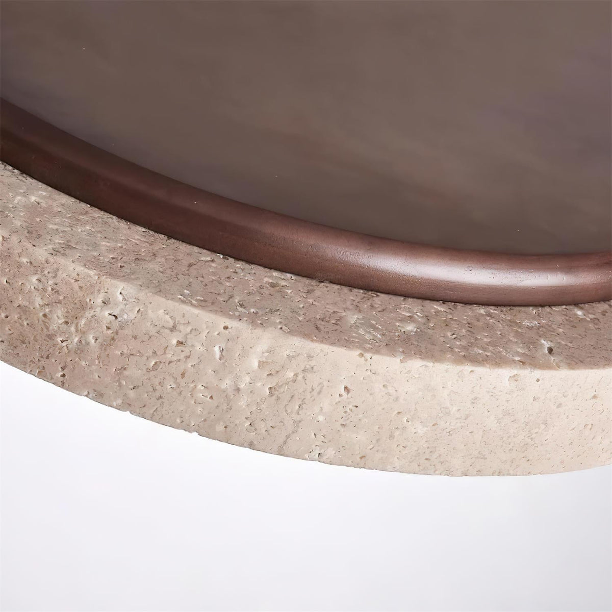 Tracy Lampe Pendante Minimaliste en Travertin - Neutralighting