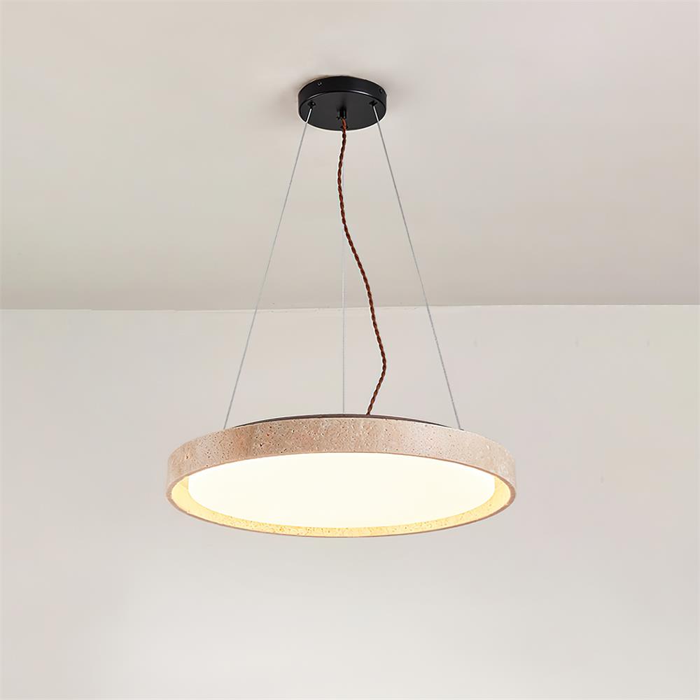 Tracy Lampe Pendante Minimaliste en Travertin - Neutralighting
