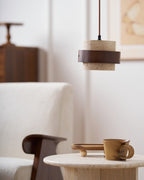 Cumirora Suspension Cylindre Superposé en Travertin - Neutralighting