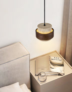 Cumirora Suspension Cylindre Superposé en Travertin - Neutralighting