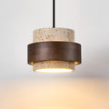 Cumirora Suspension Cylindre Superposé en Travertin - Neutralighting
