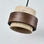 Cumirora Suspension Cylindre Superposé en Travertin - Neutralighting