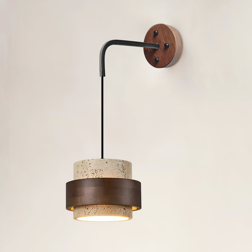 Alva Applique Murale en Travertin - Neutralighting