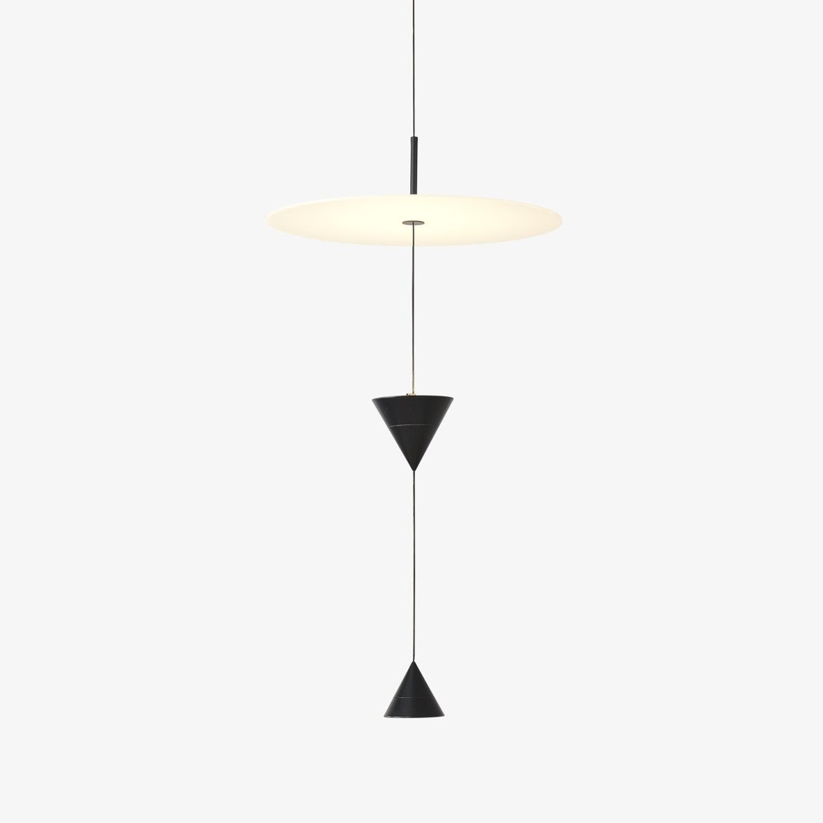 Vortex Suspension Minimaliste en Acrylique - Neutralighting