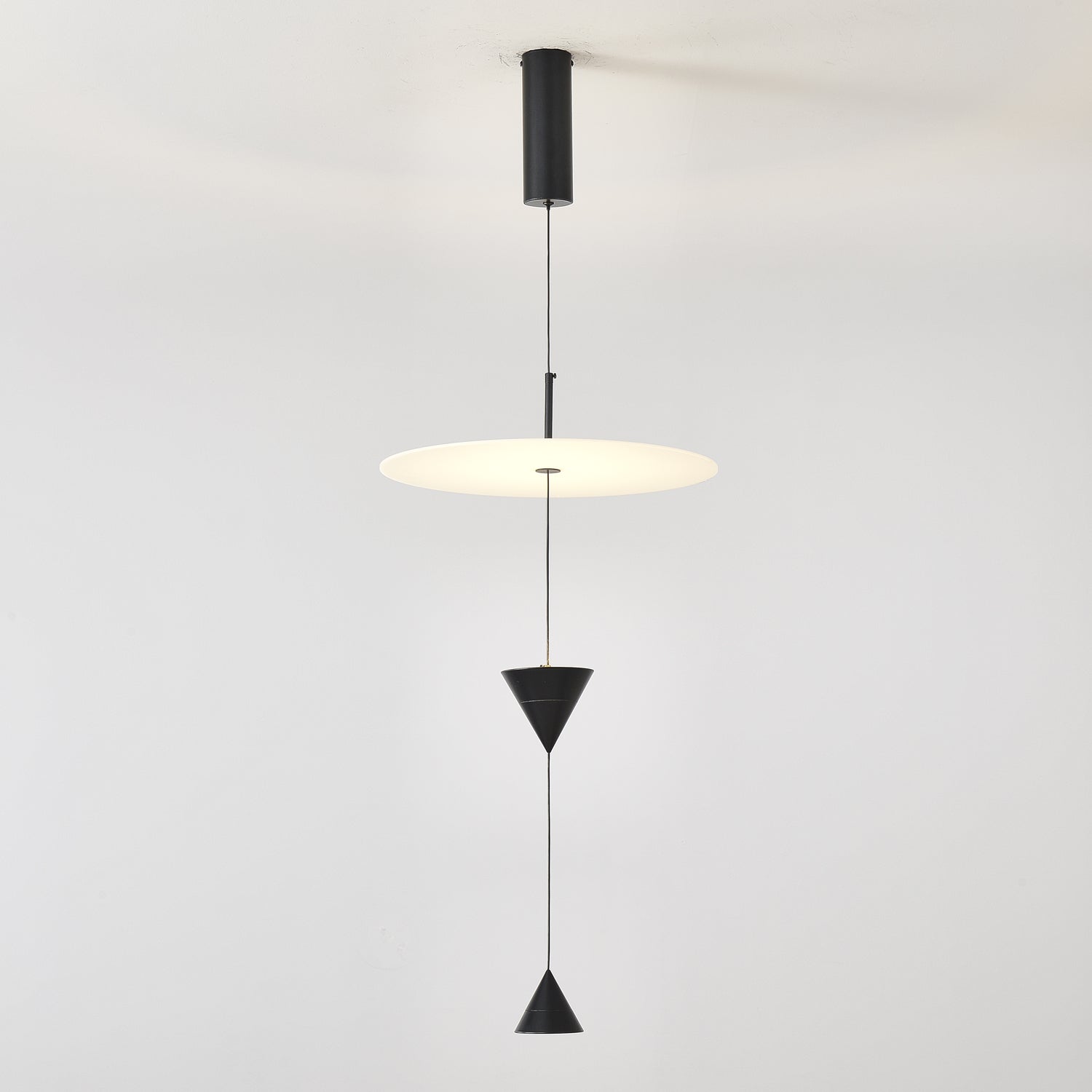 Vortex Suspension Minimaliste en Acrylique - Neutralighting