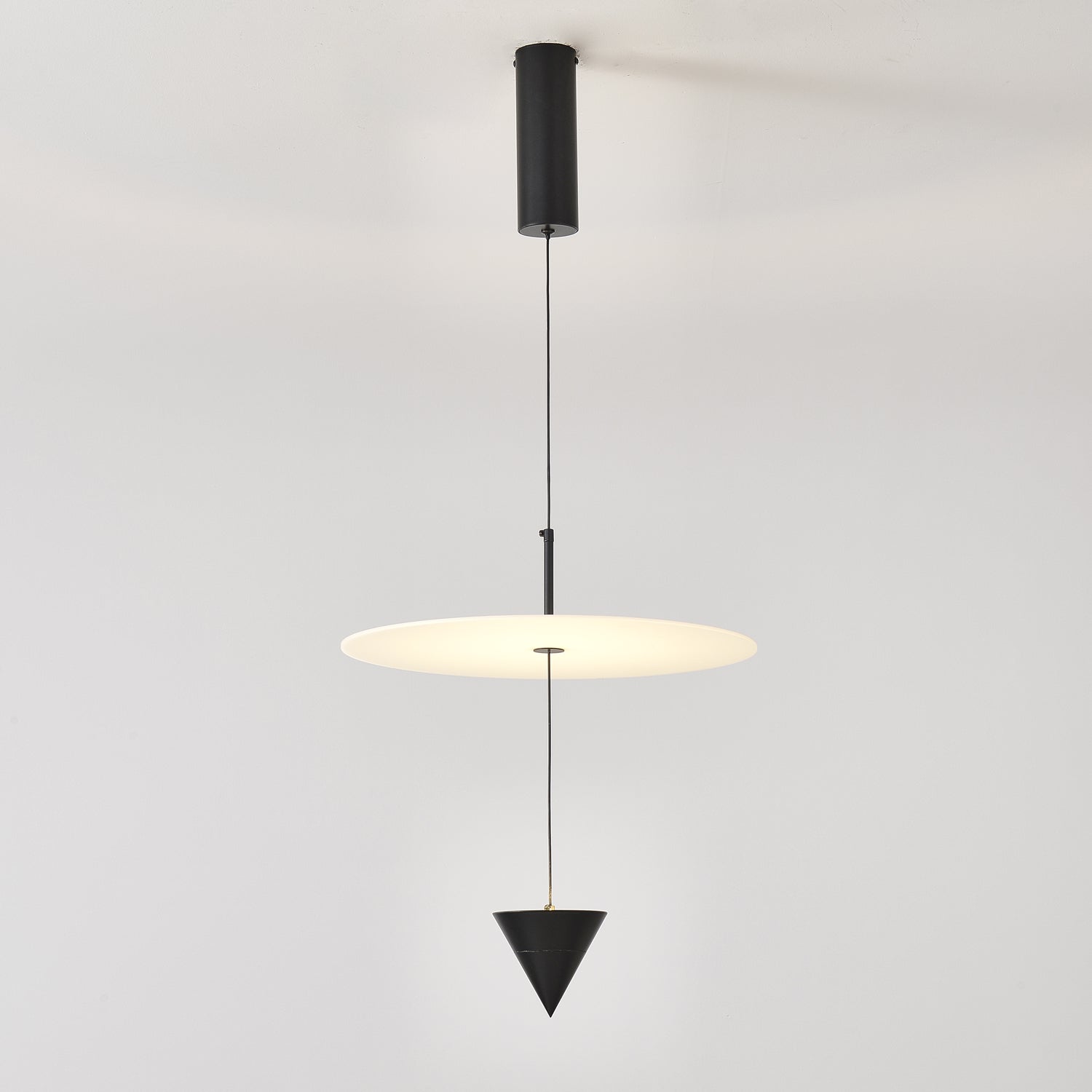 Vortex Suspension Minimaliste en Acrylique - Neutralighting