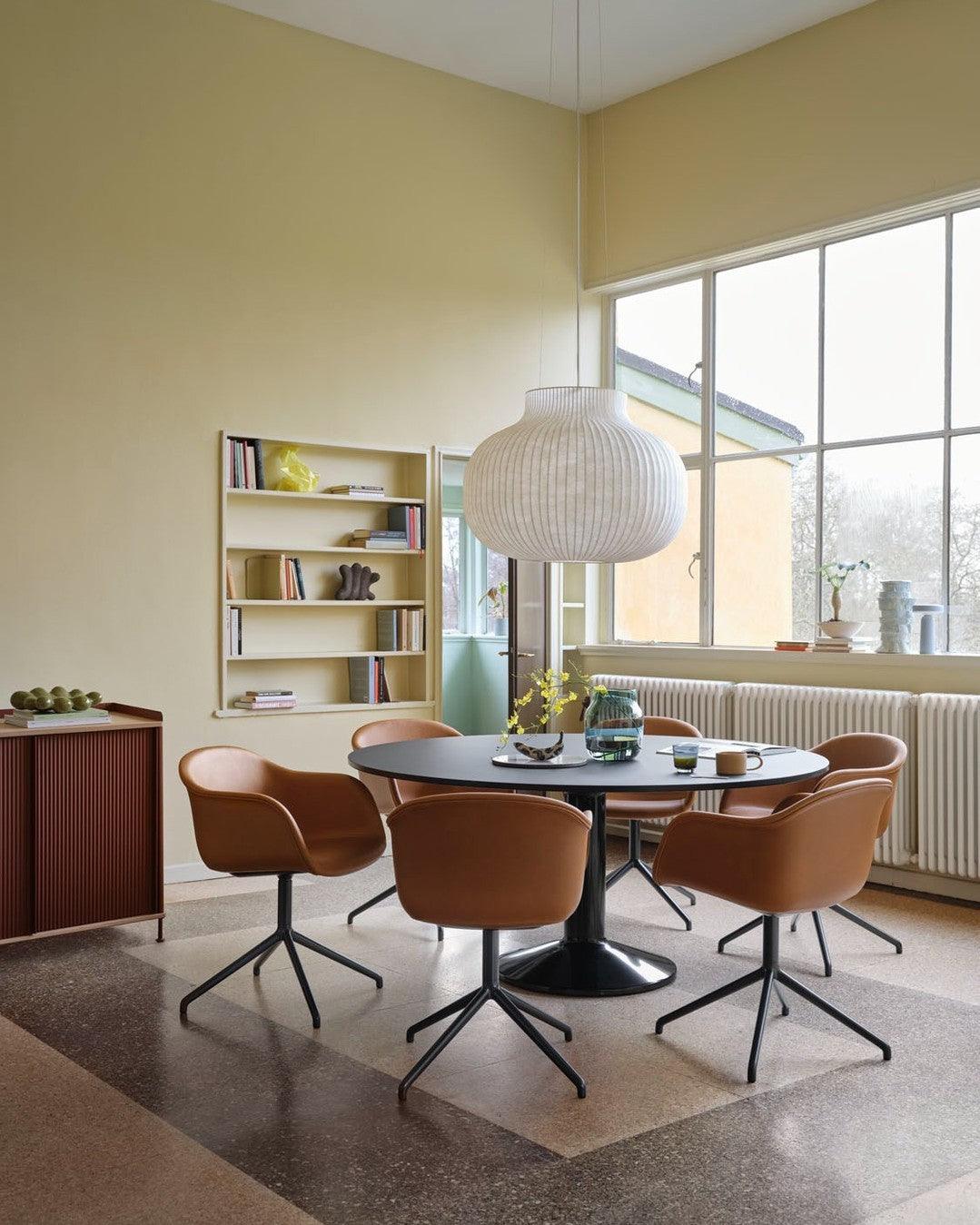 Lampe Pendante Abat-jour en Soie Pliée Courbée Moderne Minimaliste - Neutralighting