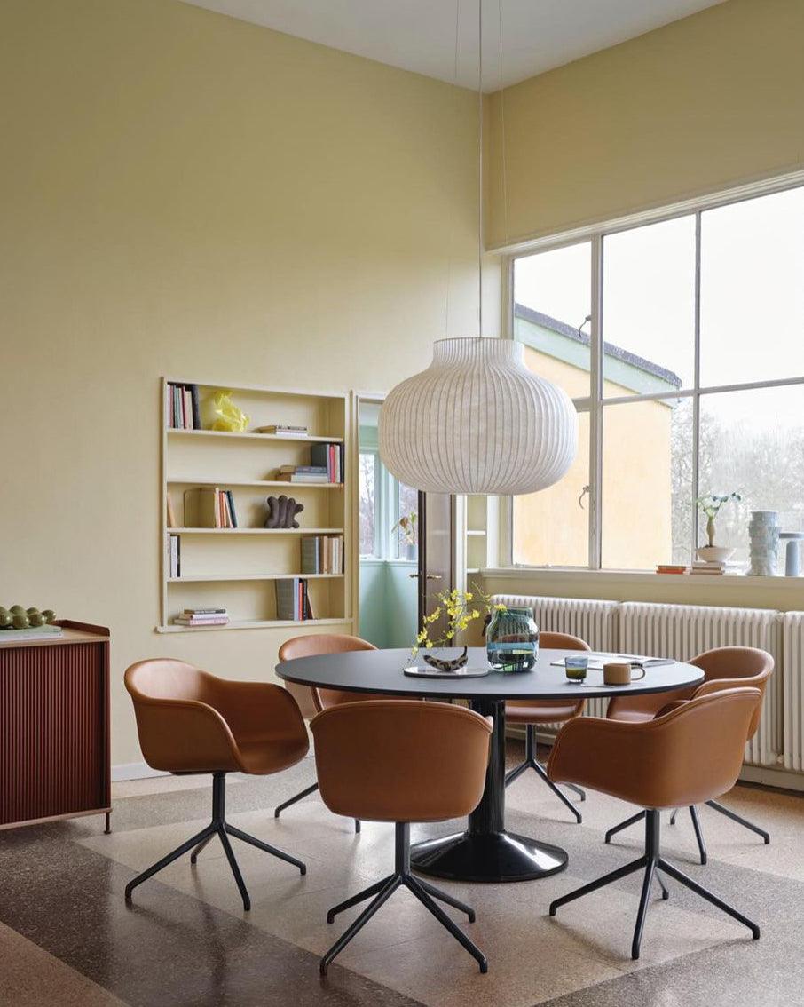 Lampe Pendante Abat-jour en Soie Pliée Courbée Moderne Minimaliste - Neutralighting