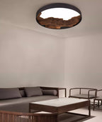 Lustra Plafonnier Bois Oriental Naturel - Neutralighting
