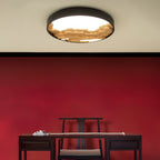 Lustra Plafonnier Bois Oriental Naturel - Neutralighting