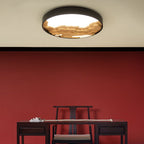 Lustra Plafonnier Bois Oriental Naturel - Neutralighting