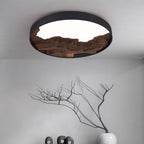 Lustra Plafonnier Bois Oriental Naturel - Neutralighting
