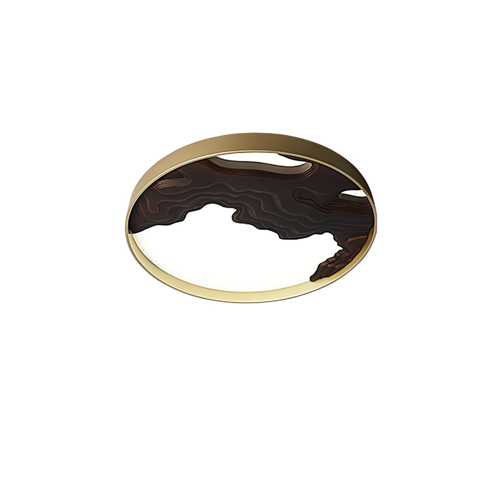Lustra Plafonnier Bois Oriental Naturel - Neutralighting