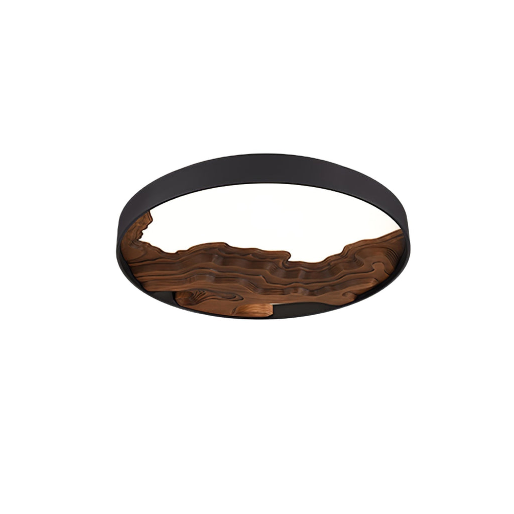 Lustra Plafonnier Bois Oriental Naturel - Neutralighting